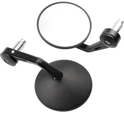 Motorrad Lenkerendenspiegel Schwarz Seitenspiegel Für Kawasaki Für Z650
