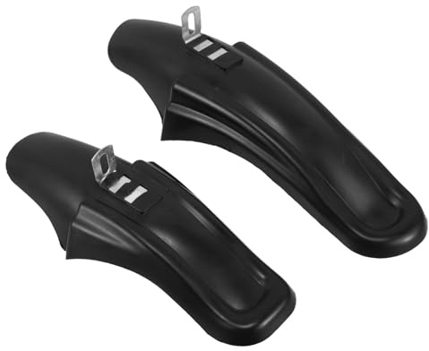 Gatuida Set Parafanghi per Bicicletta in Plastica Resistente Parafango Anteriore e Posteriore per Mountain Bike Paraspruzzi per Bici da Corsa Accessori Ciclismo per Protezione da Fango