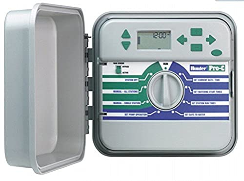 Hunter NA346 - Computer di irrigazione PRO-C, 20 x 25 x 10 cm, Colore: Bianco