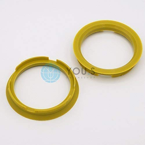 2 x ZENTRIERRINGE DISTANZRING für ALUFELGEN Z25D 76,9-66,5 mm Brock, Keskin, Tuning, Motec, Oxigin, RC, Tomason, Wheelworld, Advanti