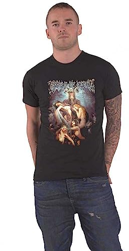 Cradle of Filth T Shirt Hammer of The Witches Band Logo Official Mens Black M