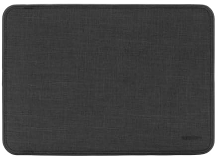Incase ICON Sleeve with Woolenex for MacBook Pro 16-Inch (2019) - Durable Lightweight Laptop Case, Magnetic Closure, Faux Fur Lining, Shock-Absorbing Hard Cover, Sleek Design - Graphite