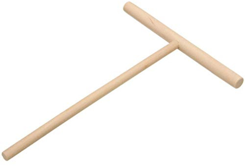 Luxshiny Wooden Crepe Pancake Spreader Tool for Even Distribution Essential Kitchen Utensil for Making Thin Crepes and Pancakes for Home Cooking and Baking