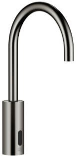 Dornbracht META Waschtischarmatur, Batterie-/Netzbetrieb, Ausladung 165mm, 44521660-19, Farbe: Dark Chrome