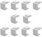 oniroview Tappo di Chiusura Keystone Copri Presa Antipolvere per Modulo Keystone RJ45, KIT da 10 pezzi, Bianco