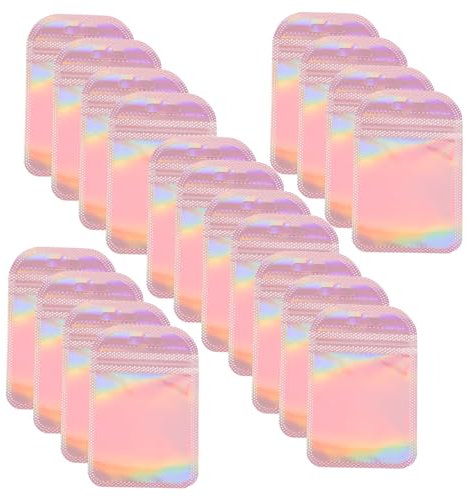 ULDIGI 50stücke Transparente Schmuckbeutel Für Ohrringe Und Armbänder Selbstverschließbare Taschen Für Schutz Und Aufbewahrung Innenmaß Gegen Verfärbungen Und Kratzer