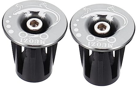 KITANDOVE 1paar Aluminiumlegierung Lenkerstopfen Für Fahrräder Leichtes Design Einfache Installation Langlebig Und Geeignet Für Rennräder Und Mountainbikes