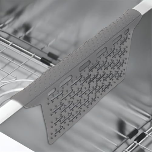 Tappetino per lavello da cucina, tappetino protettivo per lavello da cucina. Tappetino divisorio protettivo, tappetino per lavello a drenaggio rapido per fondo del lavello della cucina