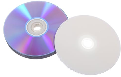 Gatuida 10 Piezas Unidades Discos DVD-r Grabables de Alta Capacidad para Música Grabación Telefónica y Copia de Seguridad de Vídeo Compatibles Mayoría de Reproductores y Ordenadores