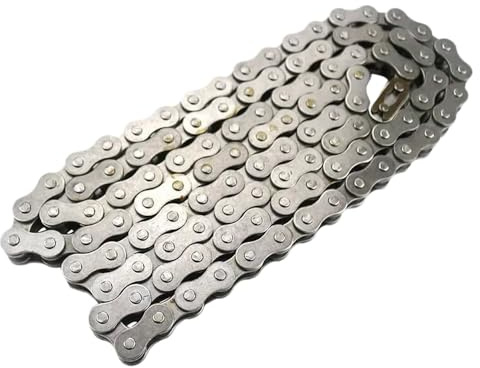 T8F 122 124 126 128 Links Chain Compatible with D343 Bike RL 47cc 49cc Facades Fits MinimPain Pocket Bikes(122 Link)