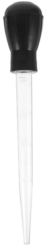 NUOBESTY Reusable Plastic Turkey Baster Food Marinade Injector Cooking for Steak Chicken and BBQ Meat Injection Oil Suction Pump Tool for Home and Restaurant Use