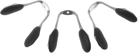 Gogogmee Supporto Naselli Occhiali in Silicone con Vite Nero Antiscivolo per Montature Occhiali da Sole e Vista Sostituzione Facile e Comfort Prolungato per Attività Outdoor