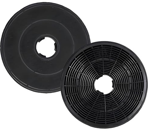 Raheem 2er Pack Aktivkohlefilter für Dunstabzugshauben Ersatz | kompatibel mit Silverline AF100 YT971.1000.05 KF001 Amica KF17146 1160826 Beko 9189204771 Geruchsabsorber