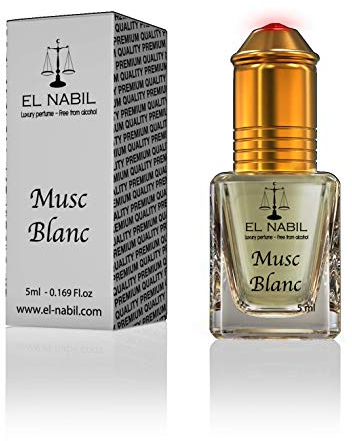 Musc Blanc 5ml Parfum Duft - El Nabil Misk Musk Moschus Parfümöl für HERREN & DAMEN