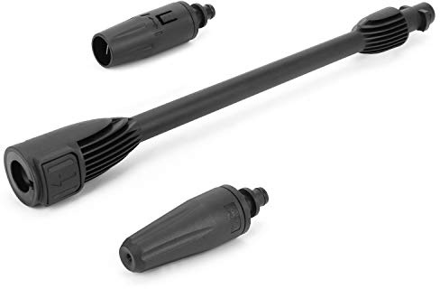 Styddi Lance de nettoyage haute pression avec buse turbo rotative et buse de pulvérisation réglable pour nettoyeur haute pression Karcher K2-K7