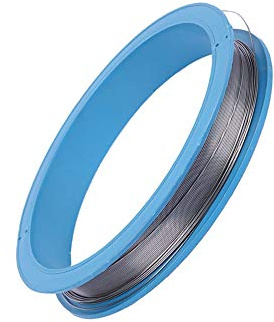 GOONSDS Wolframfilament 99% Reinheit Wolfram Metalldrahtspule,Length 1m,Diameter 1.0mm