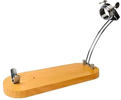 Avalon AA100-001-0001 Home Schinkenkopf aus rostfreiem Edelstahl faltbar Schinkenhalter, Acier, braun