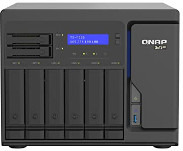 QNAP Serwer Nas TS-h886-D1602-8G 0xHDD Intel Xeon D-1602 8GB