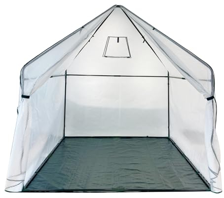 Westmann Überwinterungszelt Peperoni | 180x180x200 cm | Pflanzenschutz & Foliengewächshaus zum Überwintern von Pflanzen