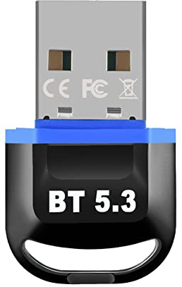 Beifenl Adaptador Bluetooth USB para PC USB Bluetooth Dongle 5.3 Conector Bluetooth inalámbrico Receptor Llave USB para computadora