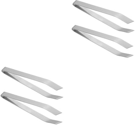 Cabilock 4 Pz fermaglio a lisca di pesce pinze a lisca di pesce pinzette da cucina twizzer utensili cucina acciaio pinzetta precisione acciaio pinzetta per lische di pesce pinzette piatte
