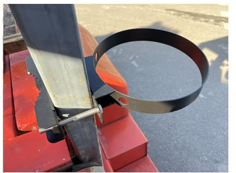 5-Gallon Bucket Holder, Suitable for Lawn Mowers, Tractors, Landscape Vehicles, Trucks, UTVs, Multi-Purpose Vehicles, Easy to Install, Can be Installed on ROPS (Bucket Not Included)