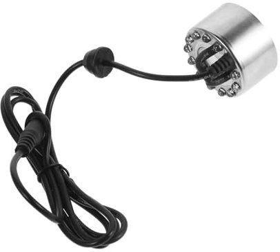 Happyyami Mister Nebulizzatore per Fontana con LED Macchina per Nebbia per e Acquari Umidificatore Portatile Facile da Installare Effetti Personalizzabili per Halloween e