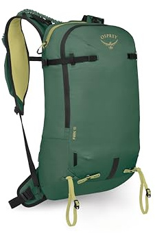 Osprey Firn Ski- und Snowboardrucksack, 18 l, Tundra Green, Medium/Large