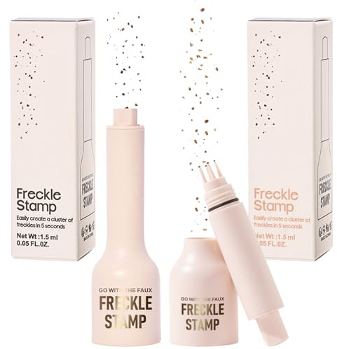 ChAusa Freckles pen Réaliste Avec des Points Doux pour un Look Ensoleillé Sans Effort, Stylo Taches de Rousseur Naturelles, Tampon pour Taches de Rousseur, pour Permanent et une Finition Parfaite