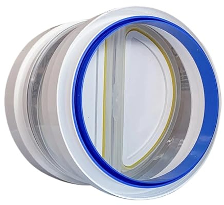 Accessoires for hottes de cuisine, clapet anti-retour, compatible avec les tuyaux de 150/160/180 mm, double extrémité, anti-odeurs, contrôle de la sortie d'air, système de ventilation
