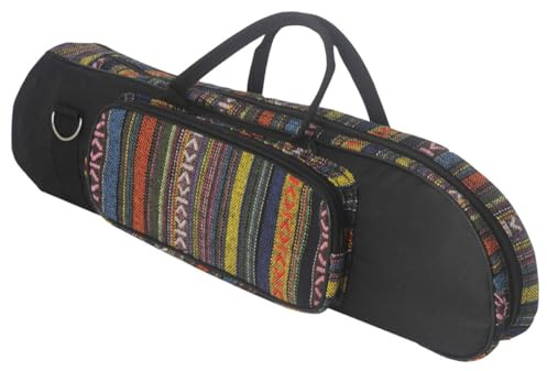 Toyvian Borsa Etnico Portatile Scomparto Design Oxford Tromba e per Imbottito Laterale in Stile per Custodia Strumenti Musicali