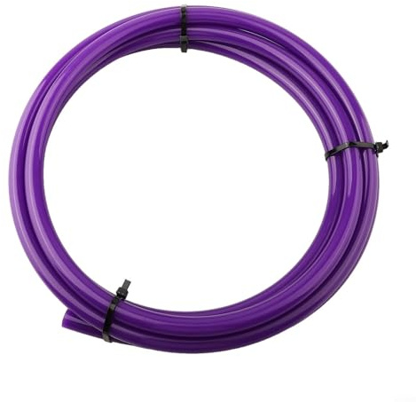Protezione per tubi in rame AC, kit di piegatura per tubi in rame con striscia di plastica PE per HVAC per tubi da 3/4 e 7/8, lunghezza 4 metri (viola)