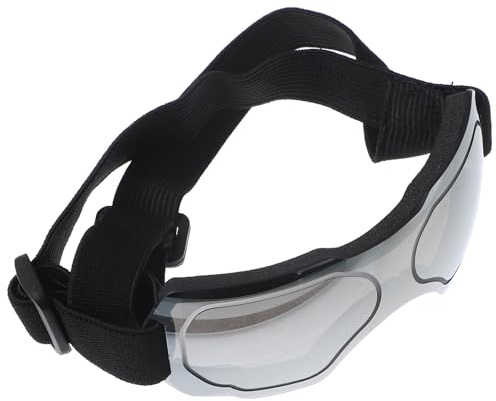 BETOOKY Trendige Hunde Sonnenbrille aus PC mit Verstellbarem Band für Kleine Hunde Schützt Augen bei Outdoor Aktivitäten und Sorgt für Sommeratmosphäre