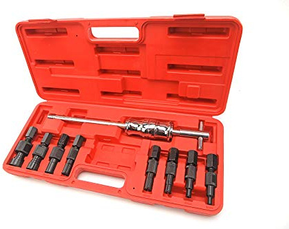 HBM 9-teiliges Innenlager-Abzieher-Set mit Hammerabzieher