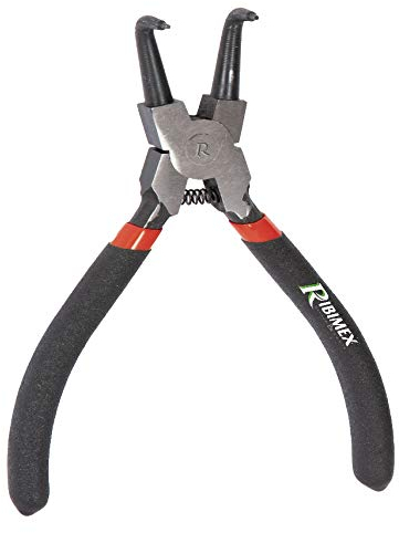 RIBIMEX PR2PCIC160SU Pinza per anelli di sicurezza interni a becchi piegati
