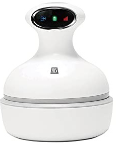 Hi5 Armona 3D Kopfhautmassagegerät Körpermassage Porenreiniger mit 8 abnehmbare Kopfaufsätze Wasserdicht