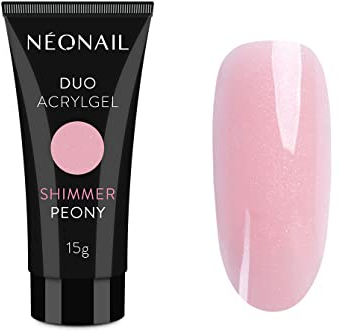 NÉONAIL UV Nagelverlängerungsgel Duo AcrylGel 15g - Shimmer Peony