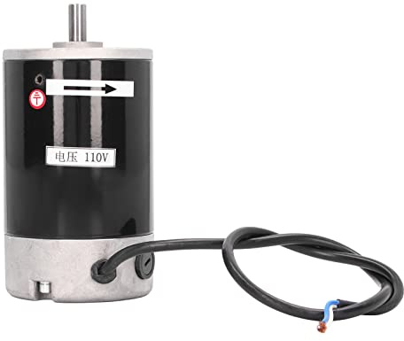 Pilipane Tornio per Ferro da 500 W,Mini Motore per Tornio, Motore per Tornio da 6000 Giri/min con Grande Torsione E Basso Rumore per Tornio per Ferro CJ18a(220V)