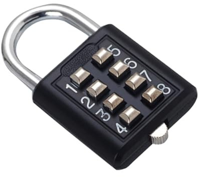 Bexdug Cadenas à Combinaison pour casier | Petite Serrure à Combinaison 8/10 Chiffres | Cadenas de sécurité à Combinaison Cadeau Pratique, Cadenas à Code numérique extérieur