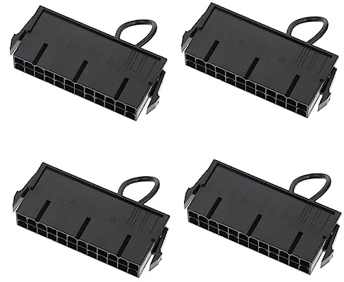 jojofuny 4stücke Netzteiltester Für ATX- Mit Jumper-brücke Und Anschlussstecker Starter Kompatibel Poligem Stecker