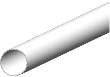 4Home&Garden | Rohr Fallrohr Ablaufrohr 100 cm DN 60 | Kunststoff PVC Weiß | Dachrinnensystem 60 mm Typ250 Fallrohr DN 60