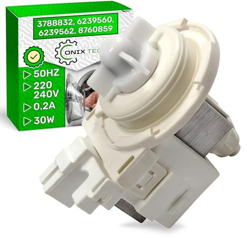 Ablaufpumpe für Waschmaschine 30W 6239560 6239562 für Miele - ONIX TECH