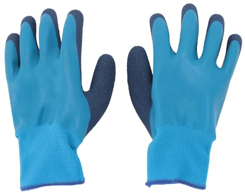 Isolierte Elektriker-Handschuhe, 400 V Hochspannungsbeständige Handschuhe, Flammhemmende Arbeitshandschuhe, Elektrische Gummi-Anti-Rutsch-Textur-Handschuhe für Elektriker,