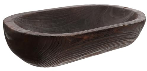 MUSISALY De Madera Decorativo Rústico para Cocina De Mesa De Madera Natural para Frutas Flores y