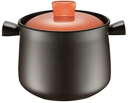 XUEXUDO Casseruola con Rivestimento Antiaderente derivato dalla Pietra Carote con Coperchio Casseruola Pentola per zuppa di Grande capacità per Uso Domestico Casseruola in Ceramica Resistente alle a