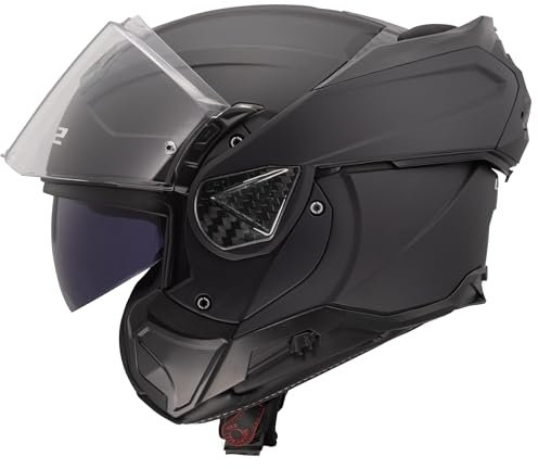 LS2, Casco Moto Modulare ADVANT II SOLID Matt Black, 3XL