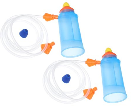 QUMIIRITY 2pièces Irrigateur Nasal Lot De Outil De Lavage Des Nasales Fournitures De Nettoyage Nasal à Domicile Système De Rinçage Pour Garçon Fille Et Adultes