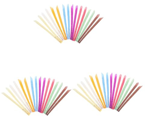 PACKOVE 3 Series Velas Aromáticas Para Limpieza De Oídos De Herramientas Para Eliminación De Cerumen Accesorios Portátiles Para Cuidado Auditivo Aromaterapia Y Relajación 8 * 3