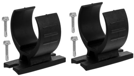 UTHCLO 2 pezzi Supporto Spina Rimorchio Fissaggio Stabile per Connettori Pin e Pin Accessori Traino per Camper Roulotte e Van Facile da Installare