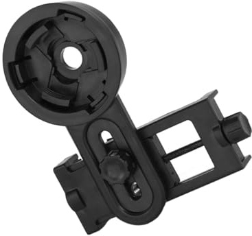 SMASOLO Smartphone Telescope Phone Adapter Mount Holder for Binoculars and Monoculars, Rotatable Photography Compatible with Spotting for Outdoor and Travel Use Assorted style